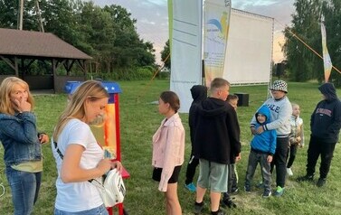 kino pod chmurką w Nowej Wsi Ełckiej 4