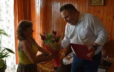 Jubilaci Halina i Wiktor Adamscy 1