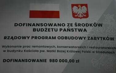Rządowe środki na remont kościoła w Stradunach 5