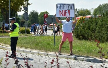 Blokada drogi krajowej nr 16 -32