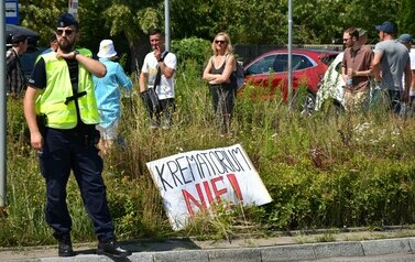 Blokada drogi krajowej nr 16 -27