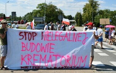 Blokada drogi krajowej nr 16 -26