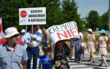 Blokada drogi krajowej nr 16 -18