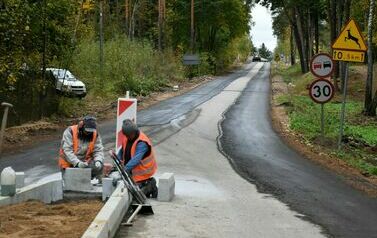 Przebudowa drogi Straduny - Piaski 5