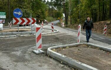 Przebudowa drogi Straduny - Piaski 3