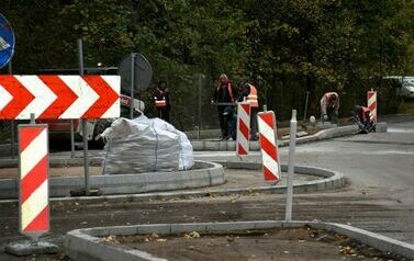 Przebudowa drogi Straduny - Piaski 2