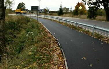 Ciąg pieszo-rowerowy Chruściele - Nowa Wieś 3