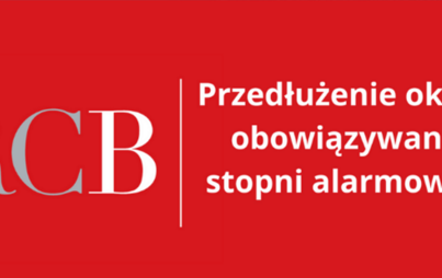 Zdjęcie do Stopnie alarmowe nadal obowiązują
