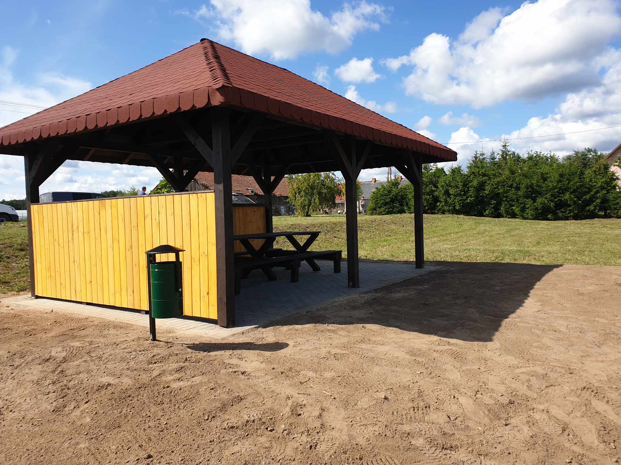 Wiata w&nbsp;Rymkach