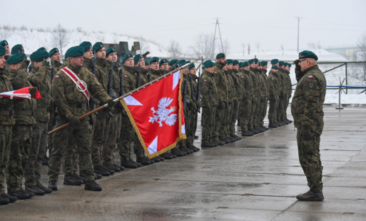Zdjęcie do 16. Batalion Rozpoznawczy oficjalnie rozpoczął służbę