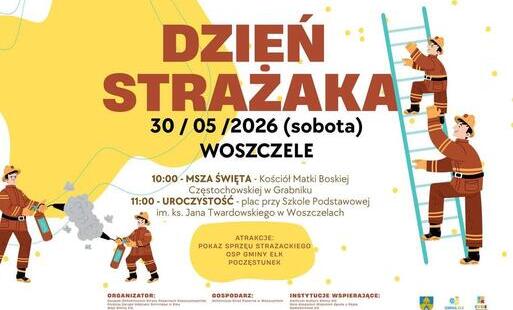 Zdjęcie do Zapraszamy na Gminne Obchody Dnia Strażaka