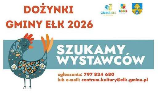 Zdjęcie do Dożynki Gminy Ełk 2026 - zgłoszenia stoisk handlowych
