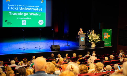 Zdjęcie do Uroczysta inauguracja roku akademickiego Uniwersytetu Trzeciego Wieku w Ełku