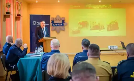 Zdjęcie do Policjanci podsumowali 2024 rok 