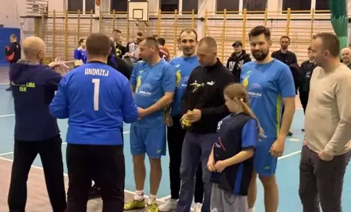 Zdjęcie do  Zakończenie rozgrywek Halowej Ligi Gminnej w Futsalu